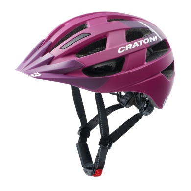 Cratoni Bicycle Helmet Velo X purple matte